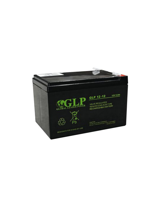 MPLPower GLP 12-12 12V 12 Ah AGM VRLA akkumulátor