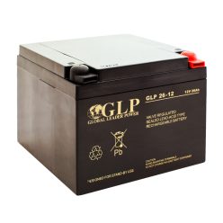 MPLPower GLP 26-12 12V 26Ah AGM VRLA akkumulátor