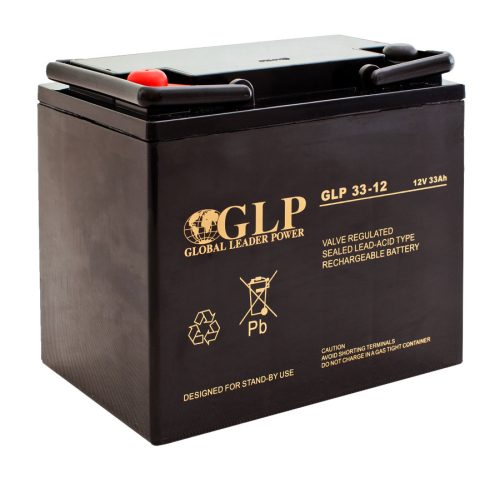 MPLPower GLP 33-12 12V 33Ah AGM VRLA akkumulátor