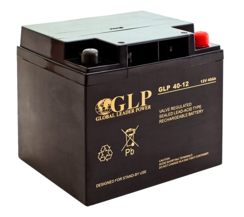 MPLPower GLP 40-12 12V 40Ah AGM VRLA akkumulátor