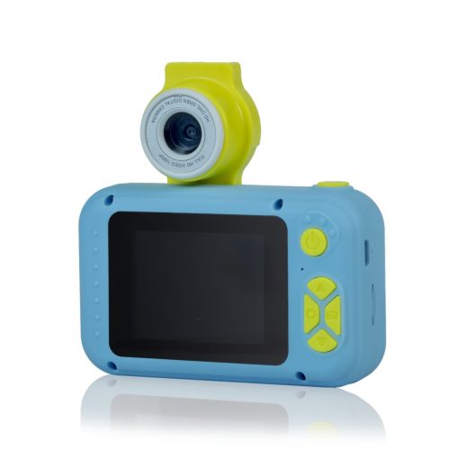 Extralink Kids Camera H135 kék, digitális fényképezőgép, szelfi objektív, 1080P, 2,0" kijelző