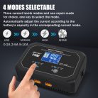 HTRC 2-Bank Automatikus Intelligens Töltő, 12V/10A 24V/5A Kettős Autós Akkumulátor Töltő LED Kijelzővel, Akkumulátor Karbantartó, Csepptöltő, Csepegtető Töltő Ólom-savas, Lítium, LiFePo4 Akkumulátorhoz