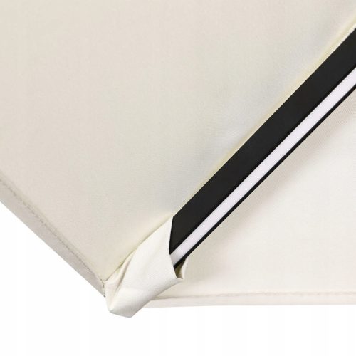 Black Forest Garden umbrella, 3m large cantilever beige