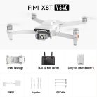 FIMI X8T V640 Standard + TX20 controller drone — thermal camera, 1× battery, 4K, GPS, up to 20 km range