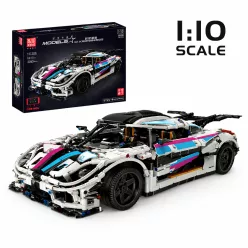   Mould King Regera Hypercar Ferngesteuertes Bauset 13120S - 3063 Teile