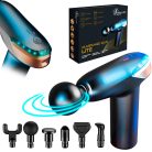 Extralink Lite Muscle Massager, 3200 RPM, 6 Interchangeable Heads
