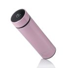 Extralink Smart Travel Mug, pink thermal mug with LED display
