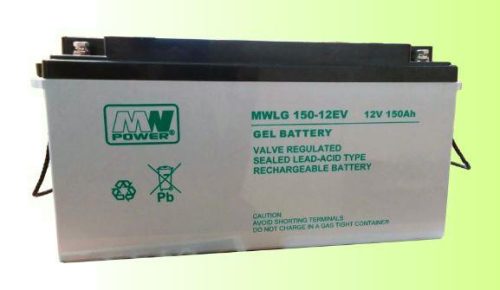 MPLPower MWLG 150-12EV 12V 150Ah VRLA GEL akkumulátor