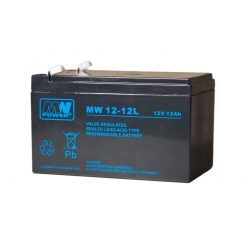MPLPower MW 12-12(L) 12V 12Ah AGM VRLA akkumulátor