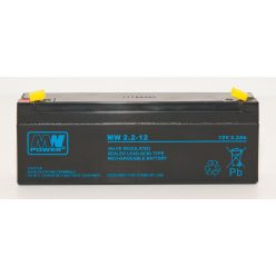 MPLPower MW 2.2-12 12V 2,2Ah AGM VRLA akkumulátor
