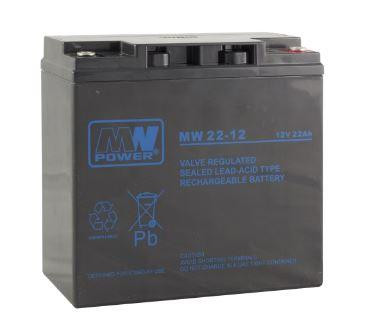 MPLPower MW 22-12 12V 22Ah AGM VRLA akkumulátor