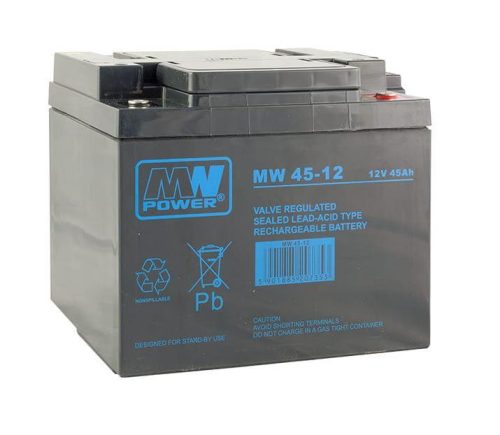 MPLPower MW 45-12 12V 45Ah AGM VRLA akkumulátor