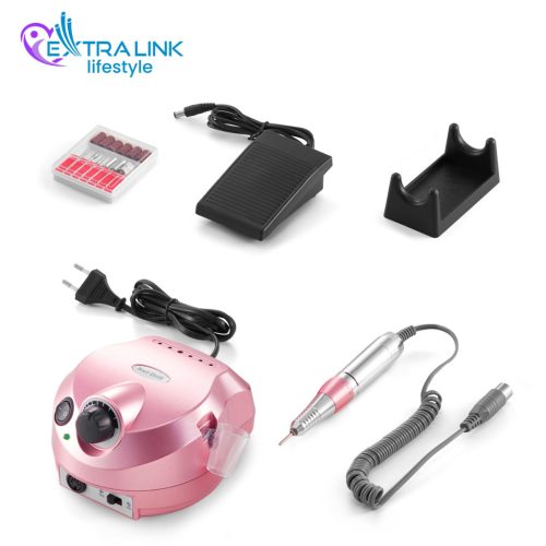 Extralink Nail Drill 202 pink nail grinder 65 W