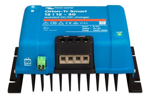 Victron Energy Orion-Tr Smart 12/12-30A 12V 30A leválasztott DC-DC akkumulátortöltő