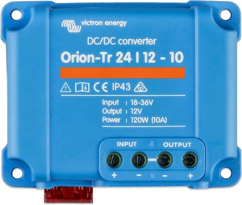 Victron Energy Orion-Tr 24/12-15 (180W) DC/DC Converter; 18-35V / 12V 15A; 180W