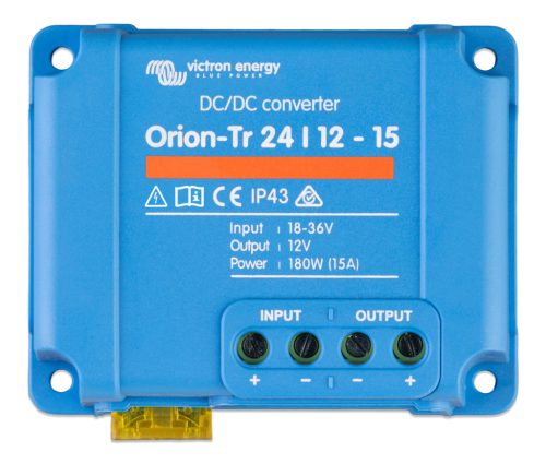 Victron Energy Orion-Tr 24/12-15 (180W) DC/DC konverter; 18-35V / 12V 15A; 180W