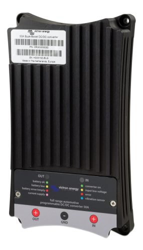Victron Energy 50A Buck-Boost DC/DC Converter; 10-30V / 12V 50A; 24V 25A; 600W