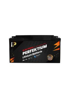   Perfektium PB sorozat 12.8V 150Ah Lítium LiFePO4 akkumulátor (BMS, Bluetooth) Napelemes rendszerekhez, Lakóautókhoz, Hajókhoz