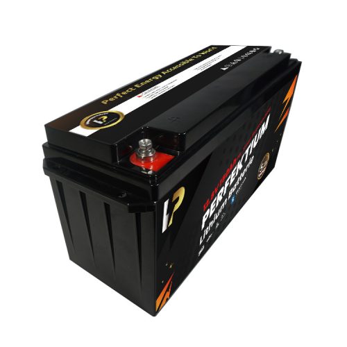 Perfektium PB series 12.8V 150Ah Lithium LiFePO4 battery (BMS, Bluetooth) for solar systems, motorhomes, boats