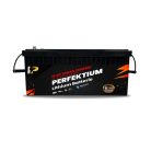 Perfektium PB series 12.8V 200Ah Lithium LiFePO4 battery (BMS, Bluetooth) for solar systems, RVs, boats