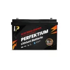 Perfektium PB-Serie 25.6V 100Ah Lithium LiFePO4 Akku (BMS, Bluetooth) für Solarsysteme, Wohnmobile, Boote