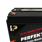 Perfektium PB-Serie 25.6V 100Ah Lithium LiFePO4 Akku (BMS, Bluetooth) für Solarsysteme, Wohnmobile, Boote