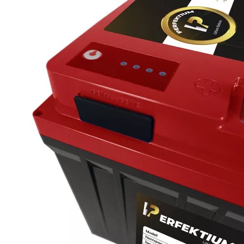 Perfektium PF-Serie 12.8V 100Ah Lithium LiFePO4 Akku (BMS, Bluetooth, Heizfolie) für Solarsysteme, Wohnmobile, Boote