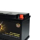 Perfektium PF series 12.8V 100Ah Underseat Lithium LiFePO4 battery (BMS, Bluetooth, Heating Film) for solar systems, RVs, boats