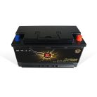 Perfektium PF sorozat 12.8V 150Ah Ülés alatti Lítium LiFePO4 akkumulátor (BMS, Bluetooth, Fűtőfólia) napelemes rendszerekhez, lakóautókhoz, hajókhoz