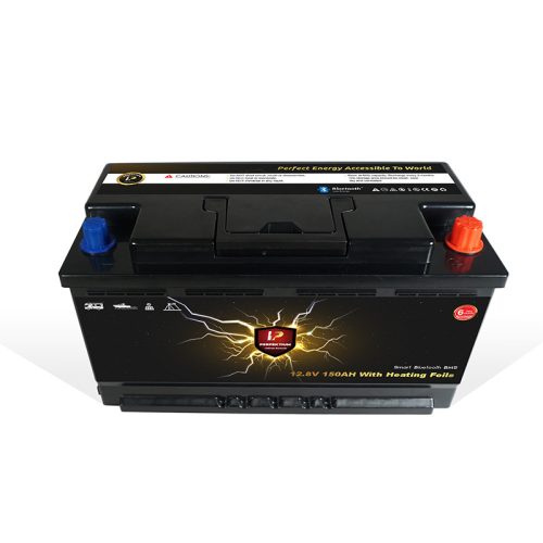 Perfektium PF series 12.8V 150Ah Underseat Lithium LiFePO4 battery (BMS, Bluetooth) for solar systems, RVs, boats