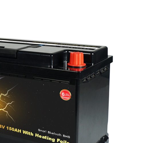 Perfektium PF series 12.8V 150Ah Underseat Lithium LiFePO4 battery (BMS, Bluetooth) for solar systems, RVs, boats