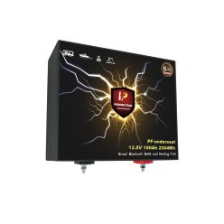   Perfektium PF sorozat 12.8V 200Ah Ülés alatti Lítium LiFePO4 akkumulátor (BMS, Bluetooth, Fűtőfólia) Napelemes rendszerekhez, Lakóautókhoz, Hajókhoz