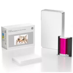   Xiaomi hordozható festékszublimációs fotópapír – 20 lap, 50 × 76 mm