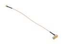 MMCX-RPSMA RF connector cable, 20 cm, with angled connector