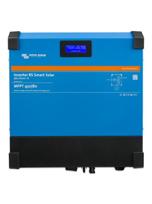 Victron Energy Inverter RS Smart Solar 48V 6000VA/5300W inverter napelemes töltésvezérlővel