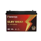 Perfektium PL Serie 12.8V 100Ah Lithium LiFePO4 Batterie (integriertes BMS und LCD-Display) für Solarsysteme, Wohnmobile, Boote