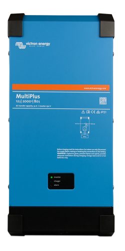 Victron Energy MultiPlus 12V 2000VA/1600W inverter beépített akkumulátortöltővel