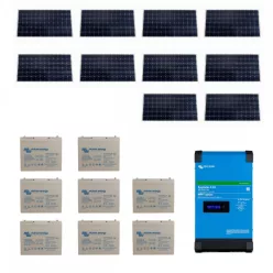   PRO05 csomag Victron Energy EasySolar-II 48V 5000VA, 200Ah AGM szolár vagy LiFePO4 akkumulátor