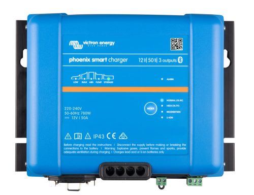 Victron Energy Phoenix Smart IP43 12V 50A (3) akkumulátortöltő