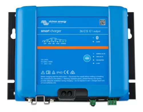 Victron Energy Smart IP43 Charger 36/15(1) 120-240V