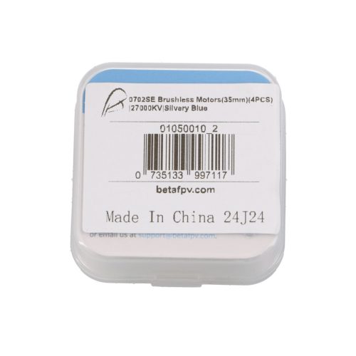 BetaFPV 0702SE 27000KV Brushless Drone Motor Set – Ultra-lightweight, extra high-speed brushless motor kit for drones, 4-piece pack