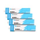 BetaFPV BT2.0 550mAh Battery Pack (4 pcs), 3.8 V