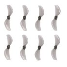 Gemfan 45mm two-blade propeller gray | Drone propeller | 8 pcs