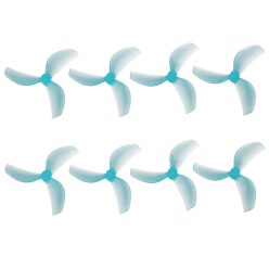   Gemfan 45mm three-blade propeller blue | Drone propeller | 8 pcs
