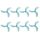 Gemfan 45mm three-blade propeller blue | Drone propeller | 8 pcs