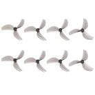Gemfan 45mm three-blade propeller gray | Drone propeller | 8 pcs