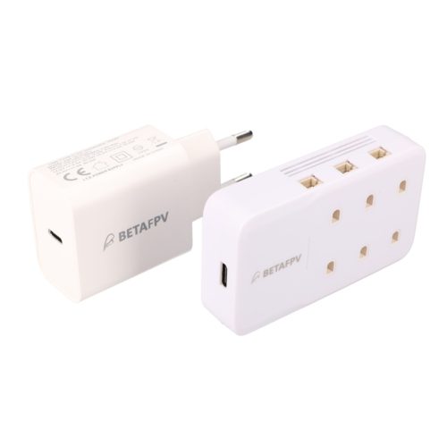 BetaFPV 6 portos 1S töltő tápegységgel drón akkumulátorokhoz