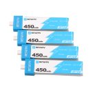 BetaFPV BT2.0 450mAh Battery Pack (4 pcs), 3.8 V
