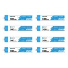 BetaFPV BT2.0 300mAh 1S Battery Pack (8 pcs), 3.8 V