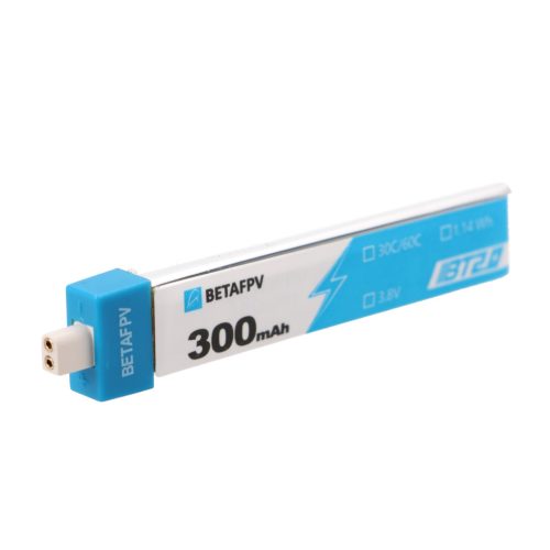 BetaFPV BT2.0 300mAh 1S Battery Pack (8 pcs), 3.8 V